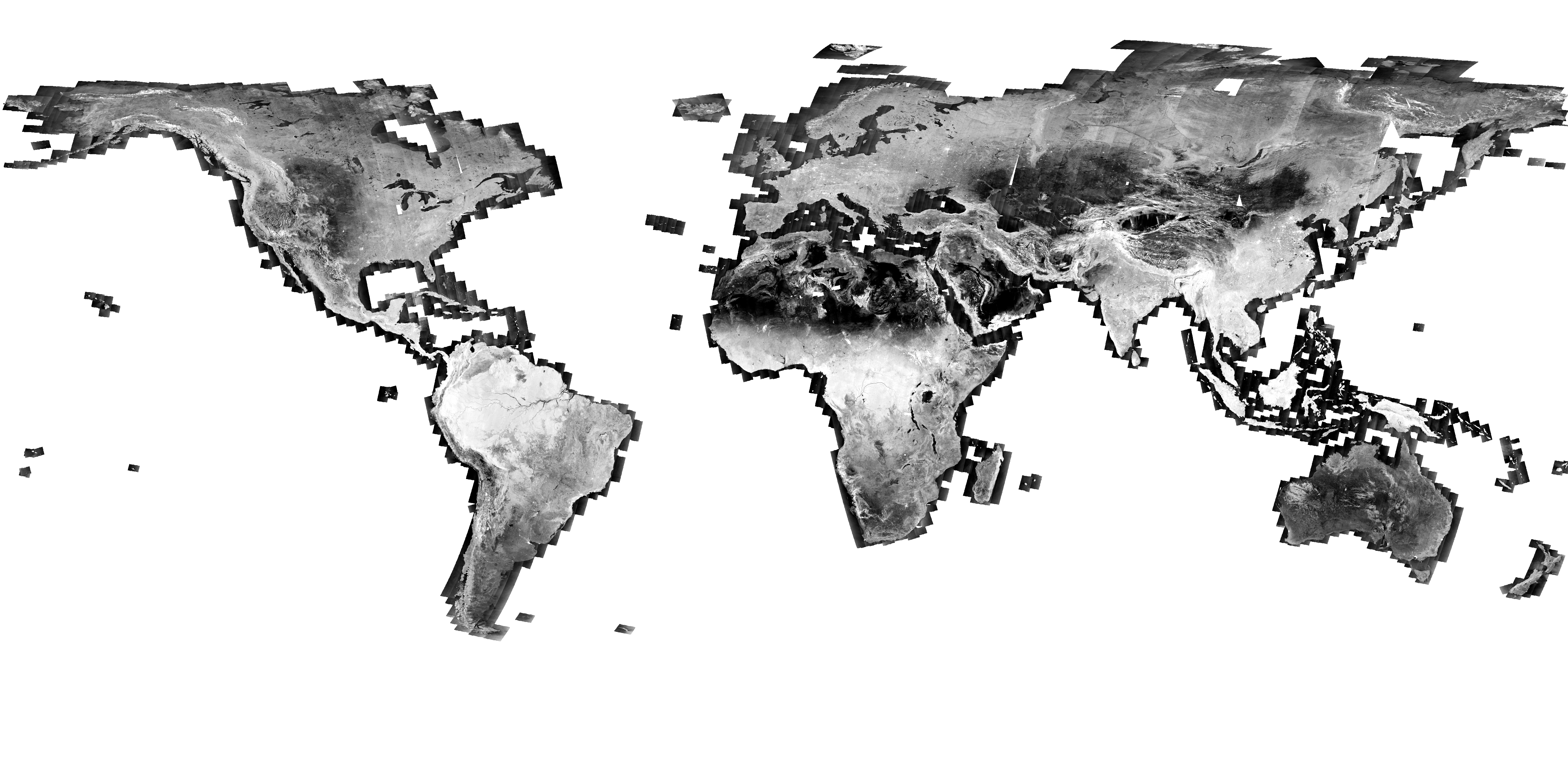 OpenSAR Sentinel-1 seasonal world mosaic